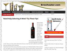 Tablet Screenshot of brewheater.com